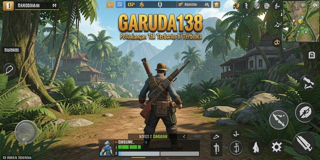 Screenshot menampilkan eksplorasi menarik dalam dunia Open World.