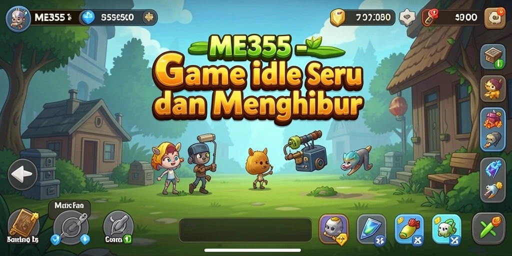 Tampilan gameplay ME355 yang menarik dan interaktif.
