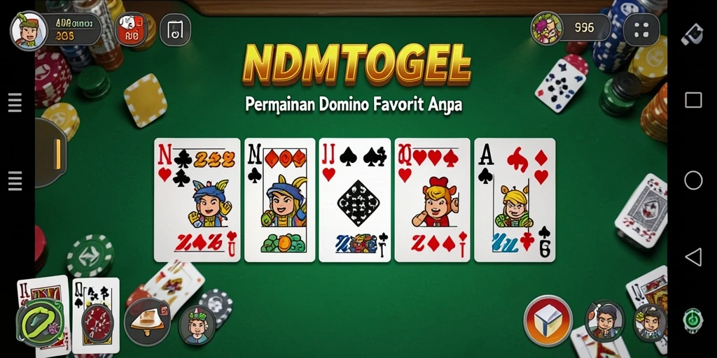 Screenshot gameplay NDMTOGEL yang menarik dan seru.