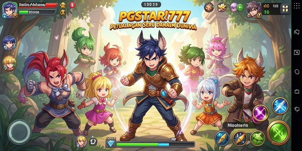 Tampilan menarik dari gameplay PGSTAR777 yang penuh warna.